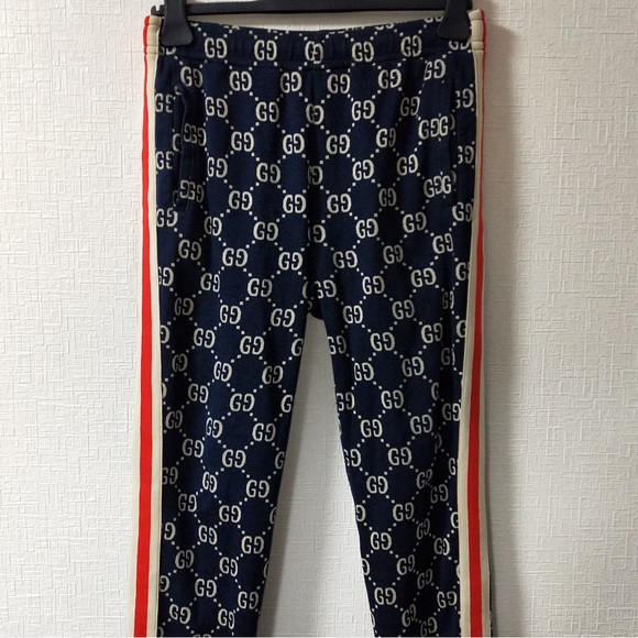 Supreme GG Monogram Jacquard Track Pants - Picture 2 of 7